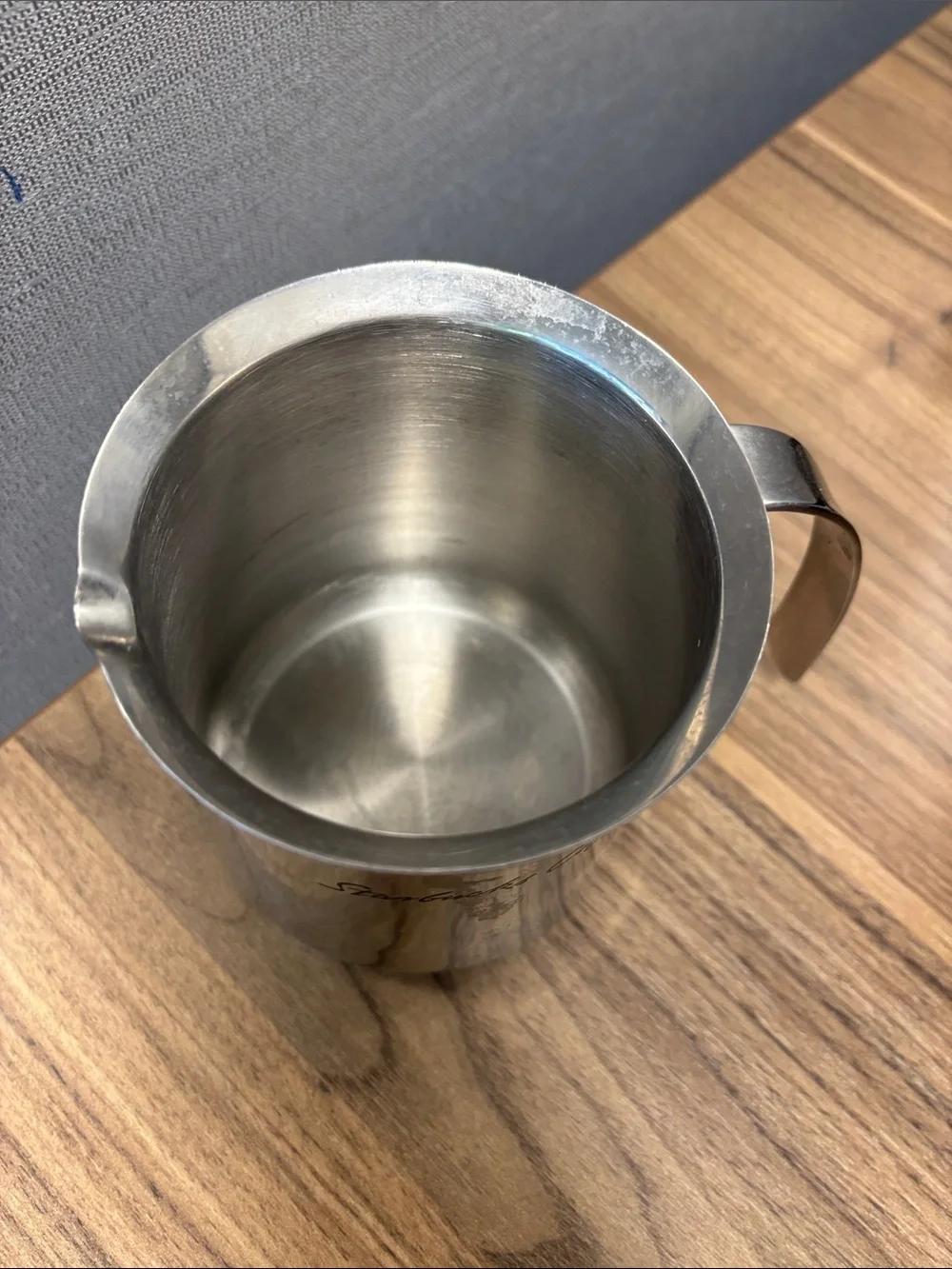 Starbucks stainless steel milk frothing pitcher